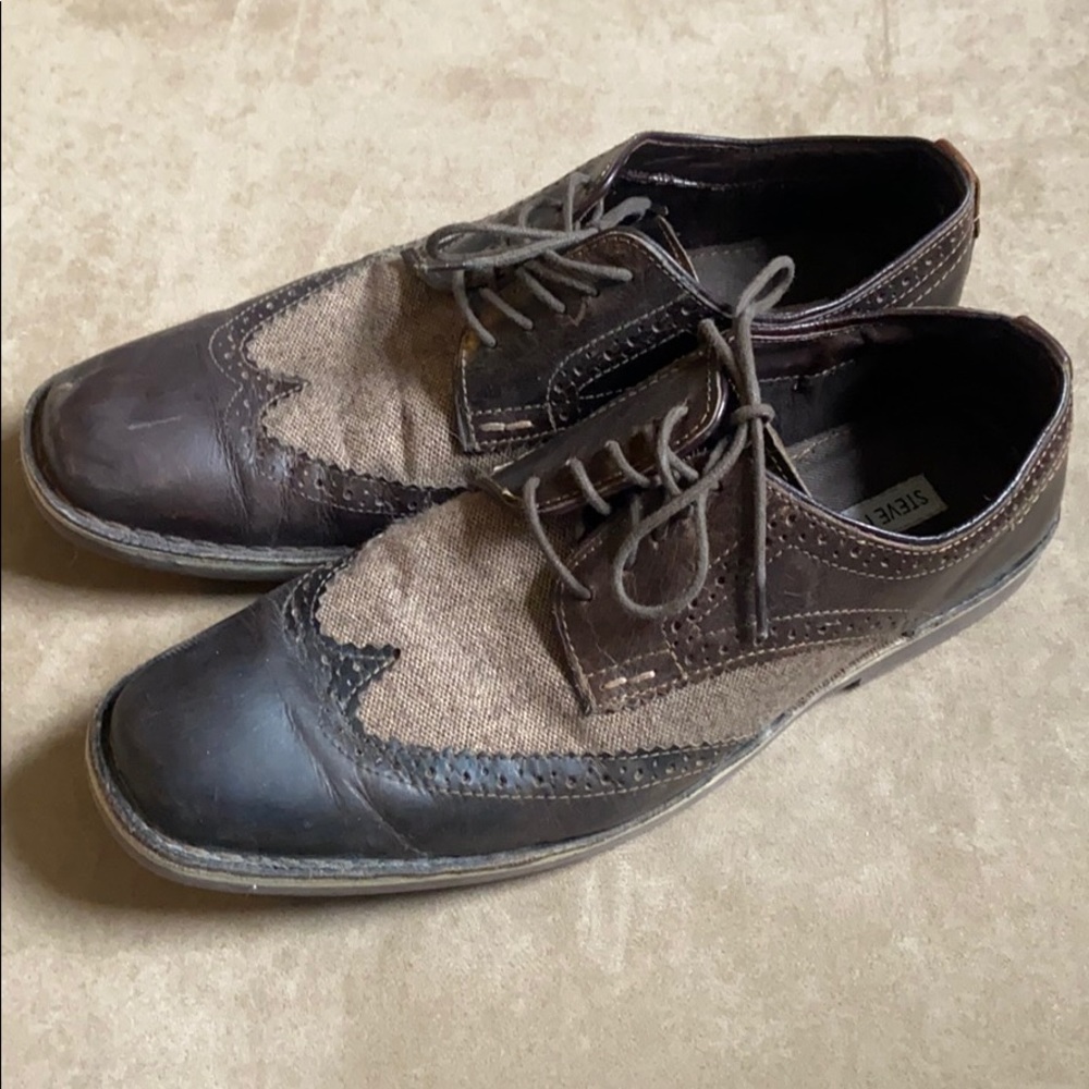 Unique MARCOR Steve Madden leather men’s oxfords